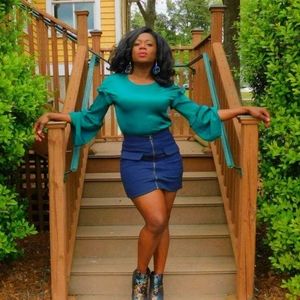 Emerald Silk Long Sleeve Shirt